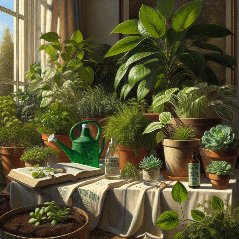 Organic Care Tips for Healthy Plants