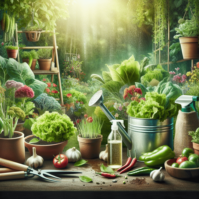 DIY Organic Pesticides for Home Gardeners