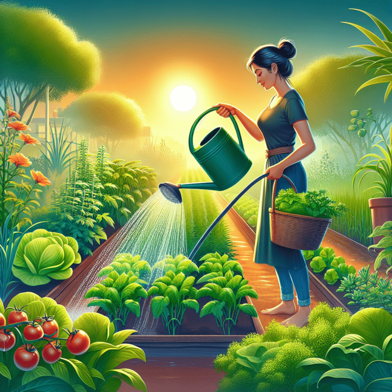 Effective Watering Tips for Organic Plants