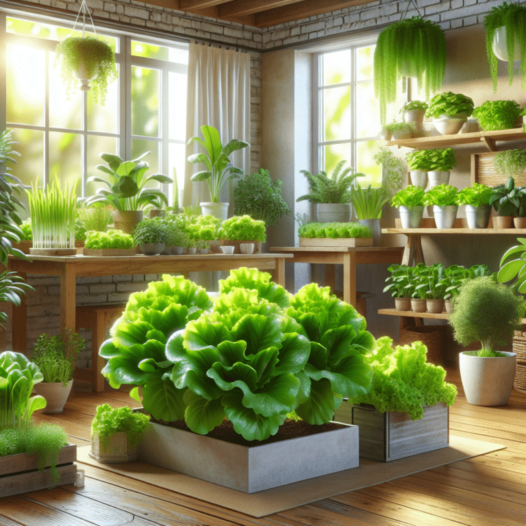 Indoor Vegetable Gardens: Growing Lettuce at Home