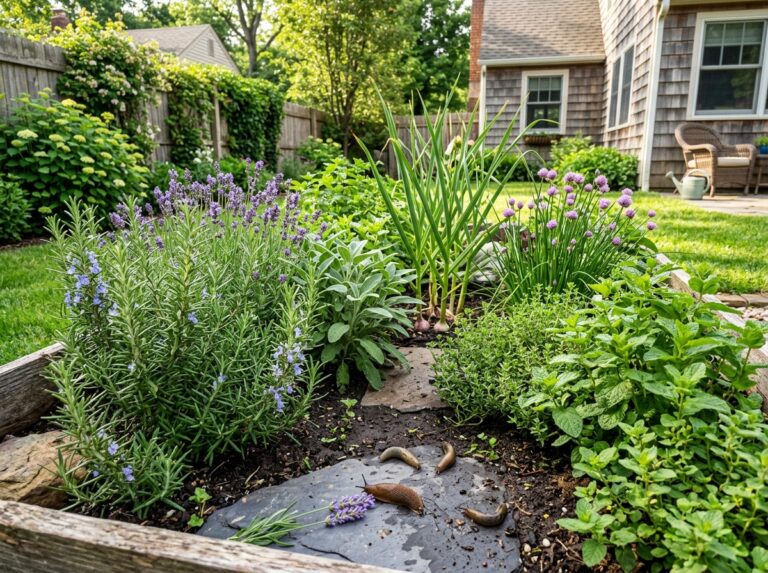 herbs that repel slugs and snails