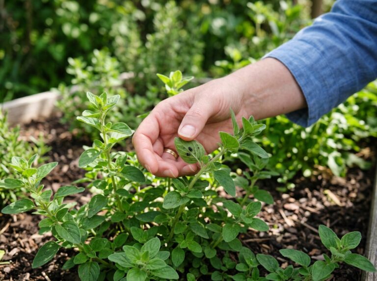 controlling pests in oregano