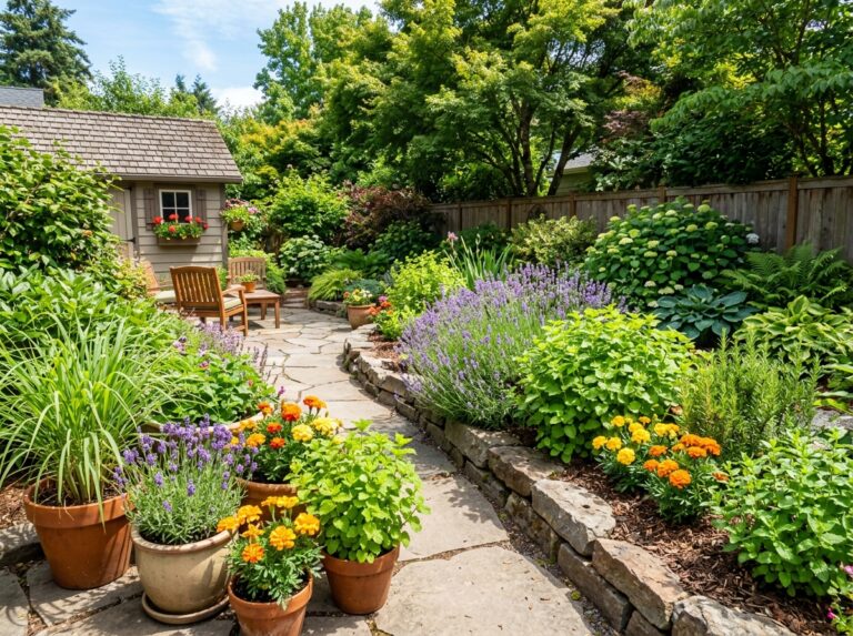 mosquito repellent plants outdoor